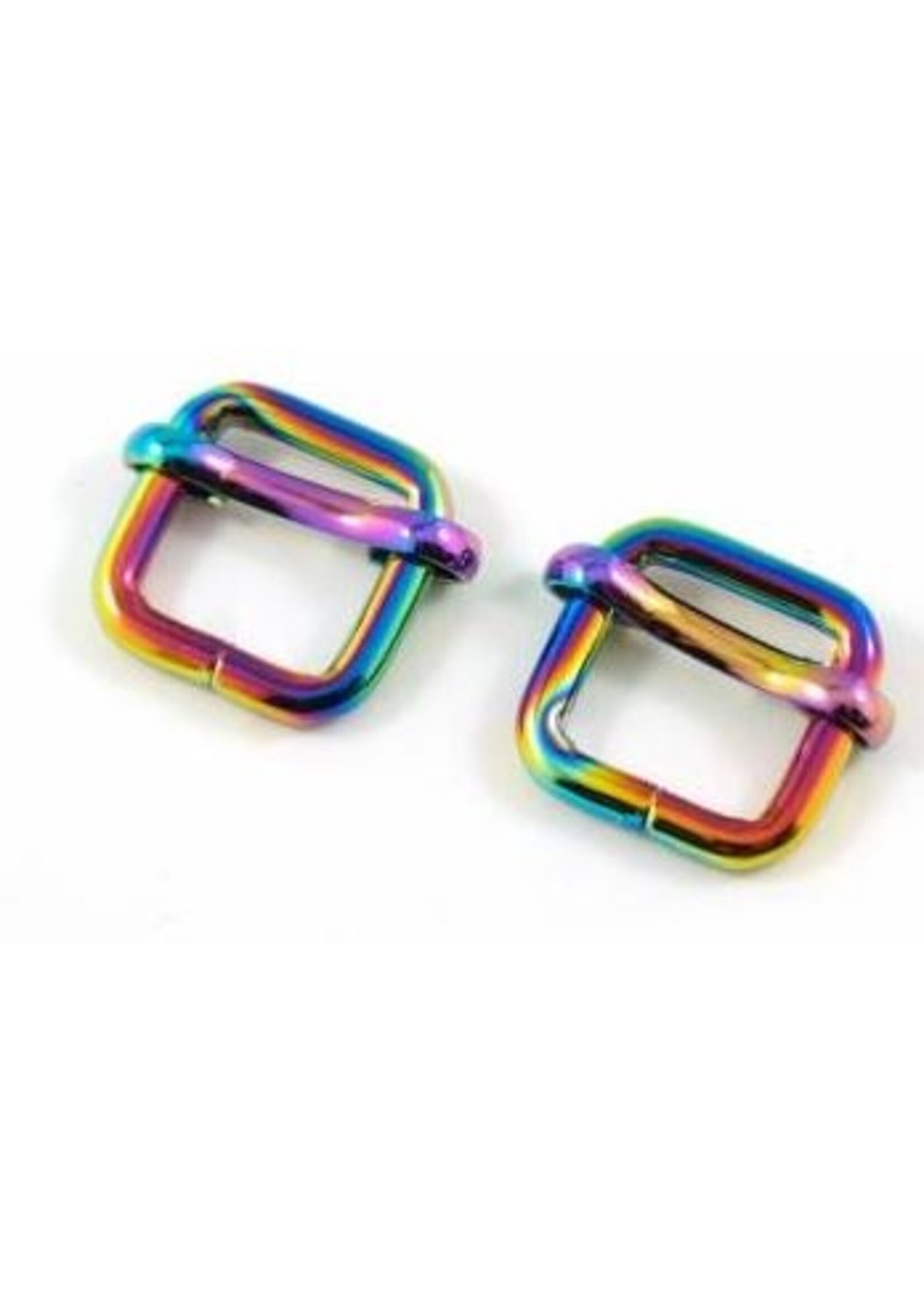 Emmaline Bags Strap Sliders - 1/2in Rainbow