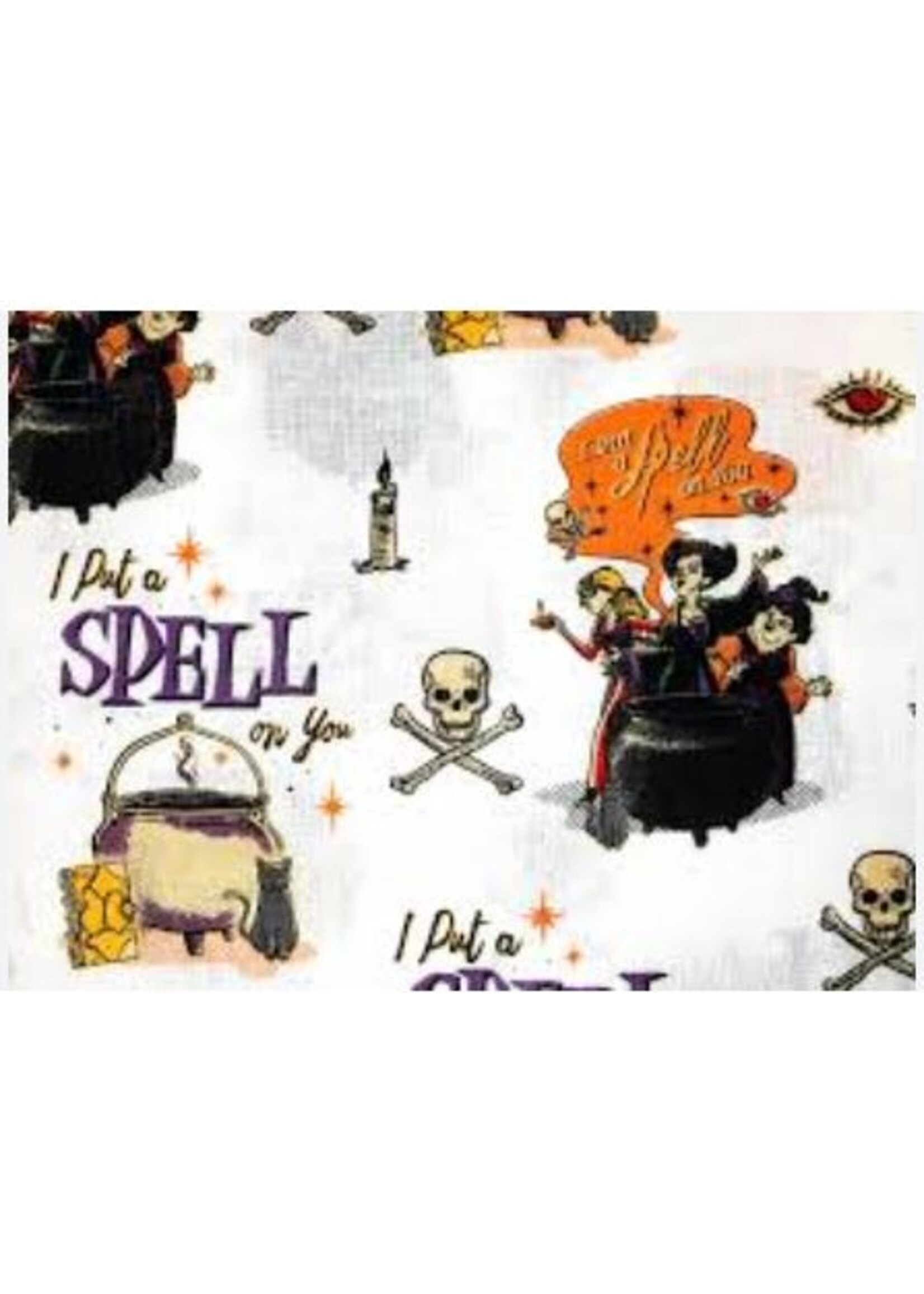 Springs Creative Disney Hocus Pocus I Put A Spell on You" per 1/2 mtr