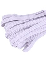 Checkers Distributors Flat 1/4 Elastic White/metre