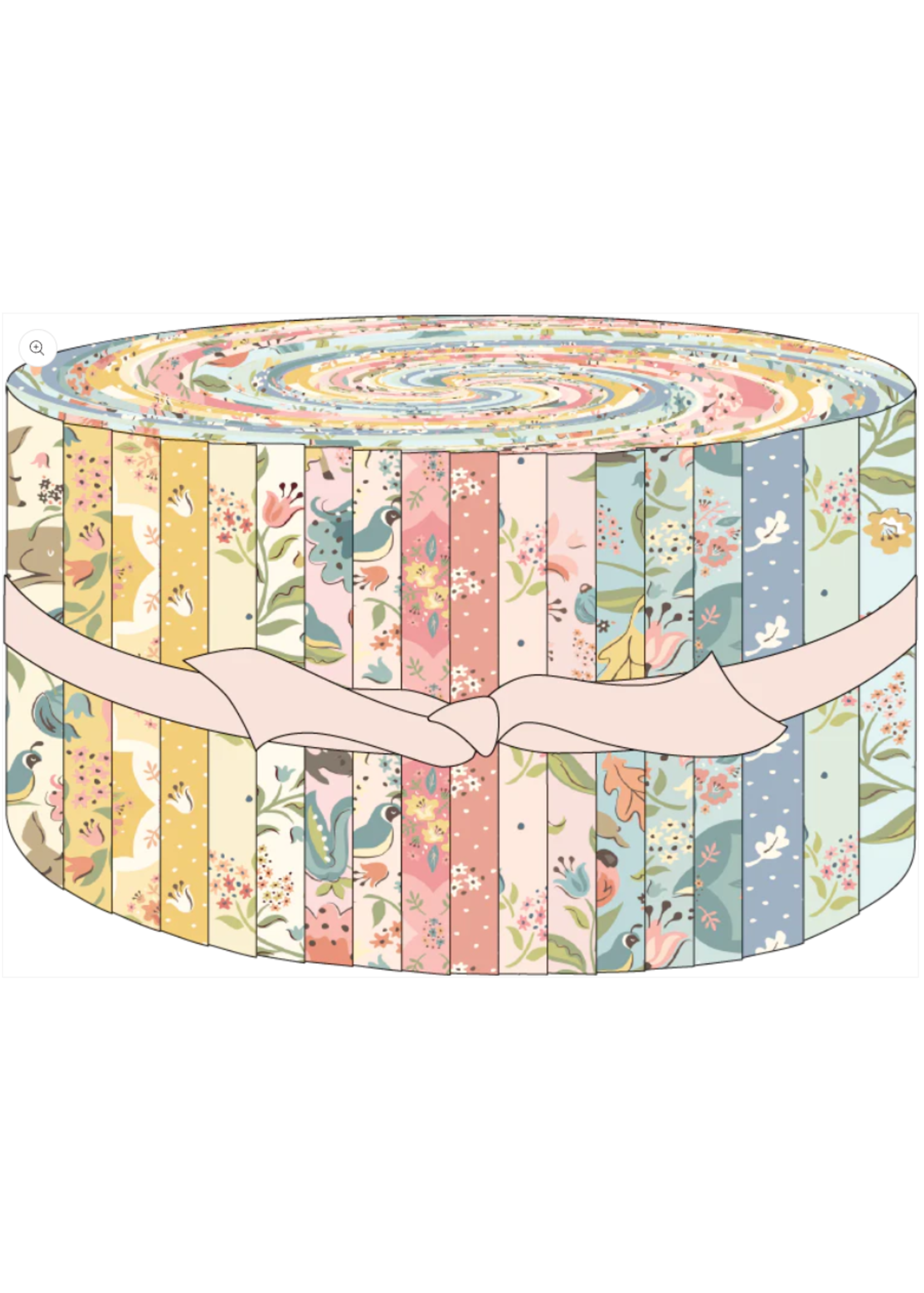 Poppie Cotton WILDWOOD DWELLING  JELLY ROLL