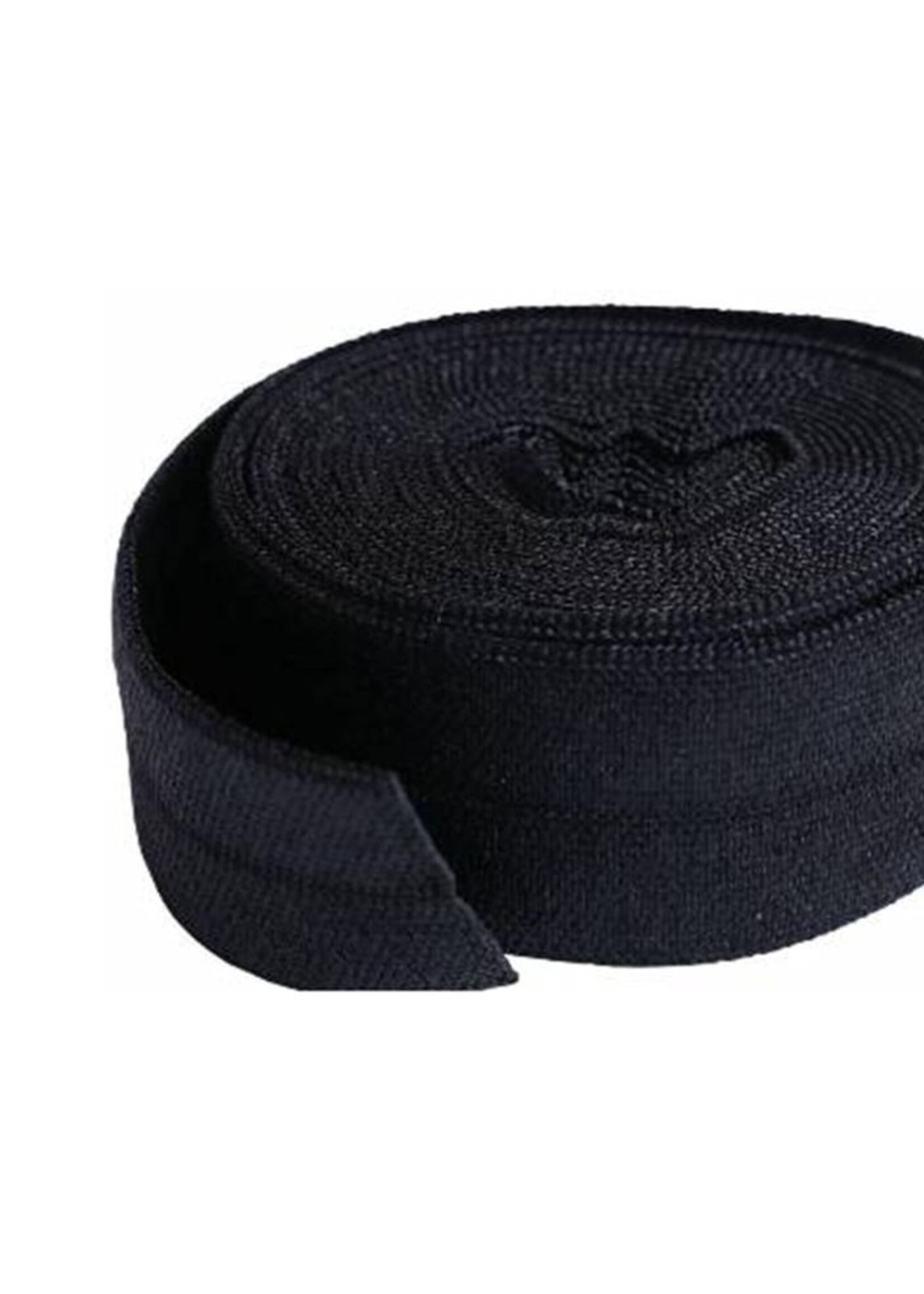 By Annie Fold-over Elastic 3/4in  Black