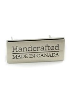 Emmaline Bags Emmaline Bags - Metal Made in Canada Bag Label - Nickel