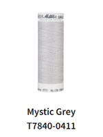 Mettler Threads Seraflex Stretch thread Mystic Grey 0411