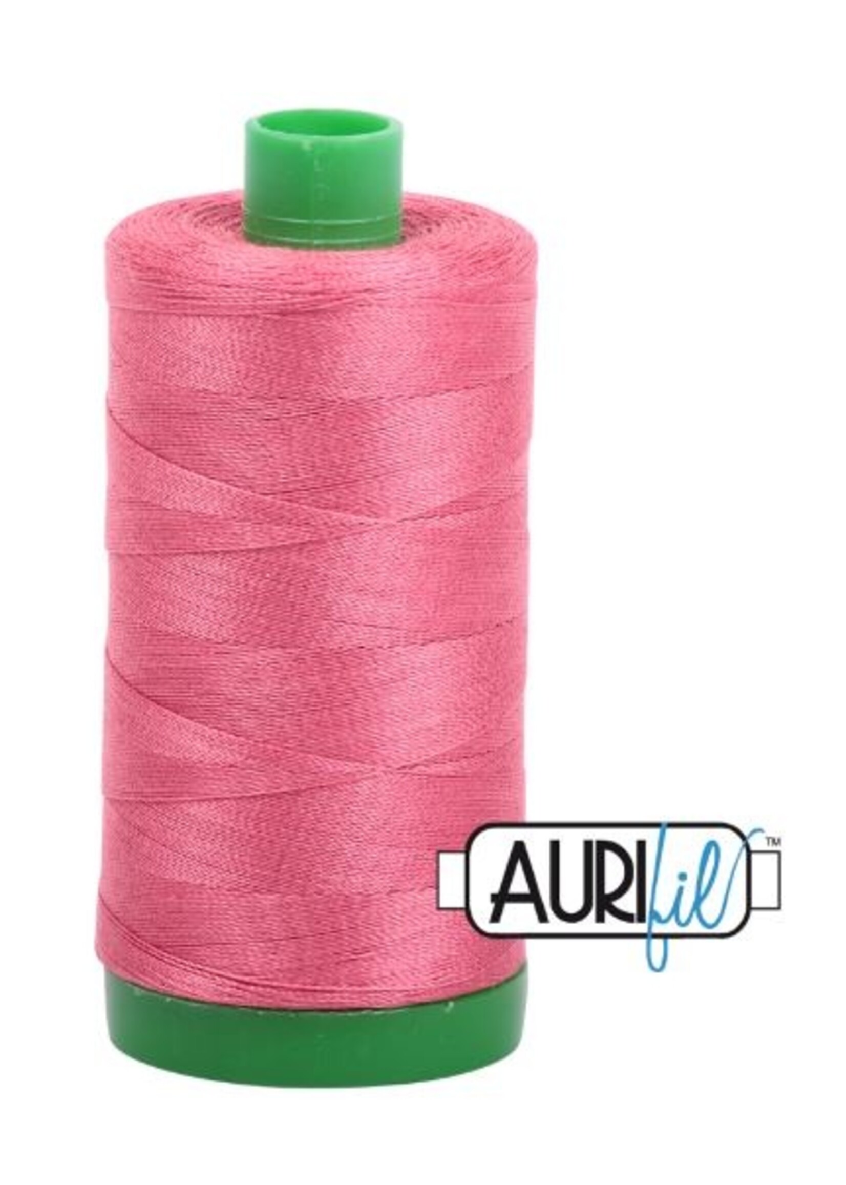 Aurifil Aurifil Mako - Cotton Thread - Solid - 50wt - 1300m/1422yds - Peony #2440