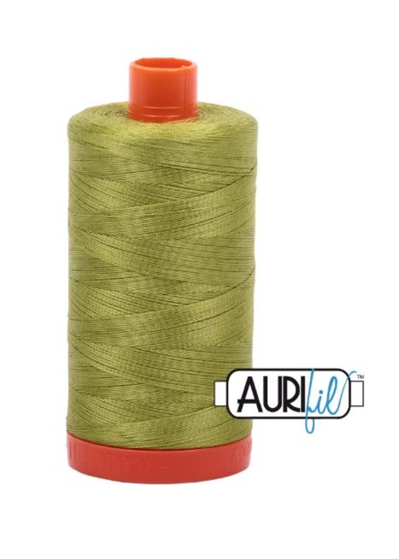 Aurifil Aurifil Mako Cotton Thread Solid 50wt 1422yds 1147 Light Leaf Green