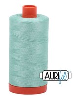 Aurifil Aurifil Mako - Cotton Thread - Solid - 50wt - 1300m/1422yds - Medium Mint #2835