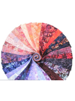 Trend Tex Bali Pop - Blooms - 2.5in/6.35cm - Jelly Roll - 40pcs
