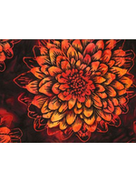 Trend Tex Bali Batik By Hoffman-Flame   1 unit = 10 cm =4 inches