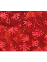 Trend Tex Bali Batik By Hoffman-Pomegranate    1 unit = 10 cm =4 inches