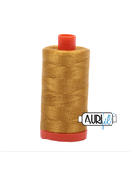 Aurifil Aurifil Mako - Cotton Thread - Solid - 50wt - 1300m/1422yds - Mustard #5022