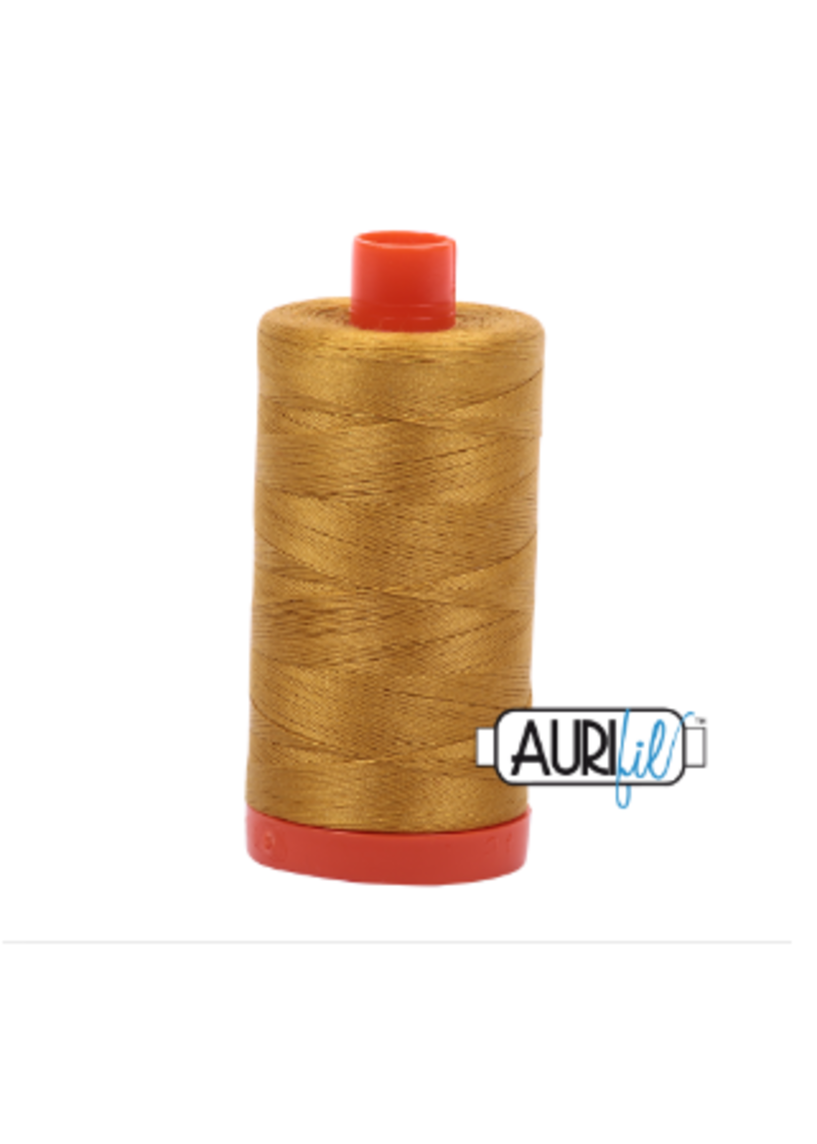 Aurifil Aurifil Mako - Cotton Thread - Solid - 50wt - 1422yds - Mustard #5022