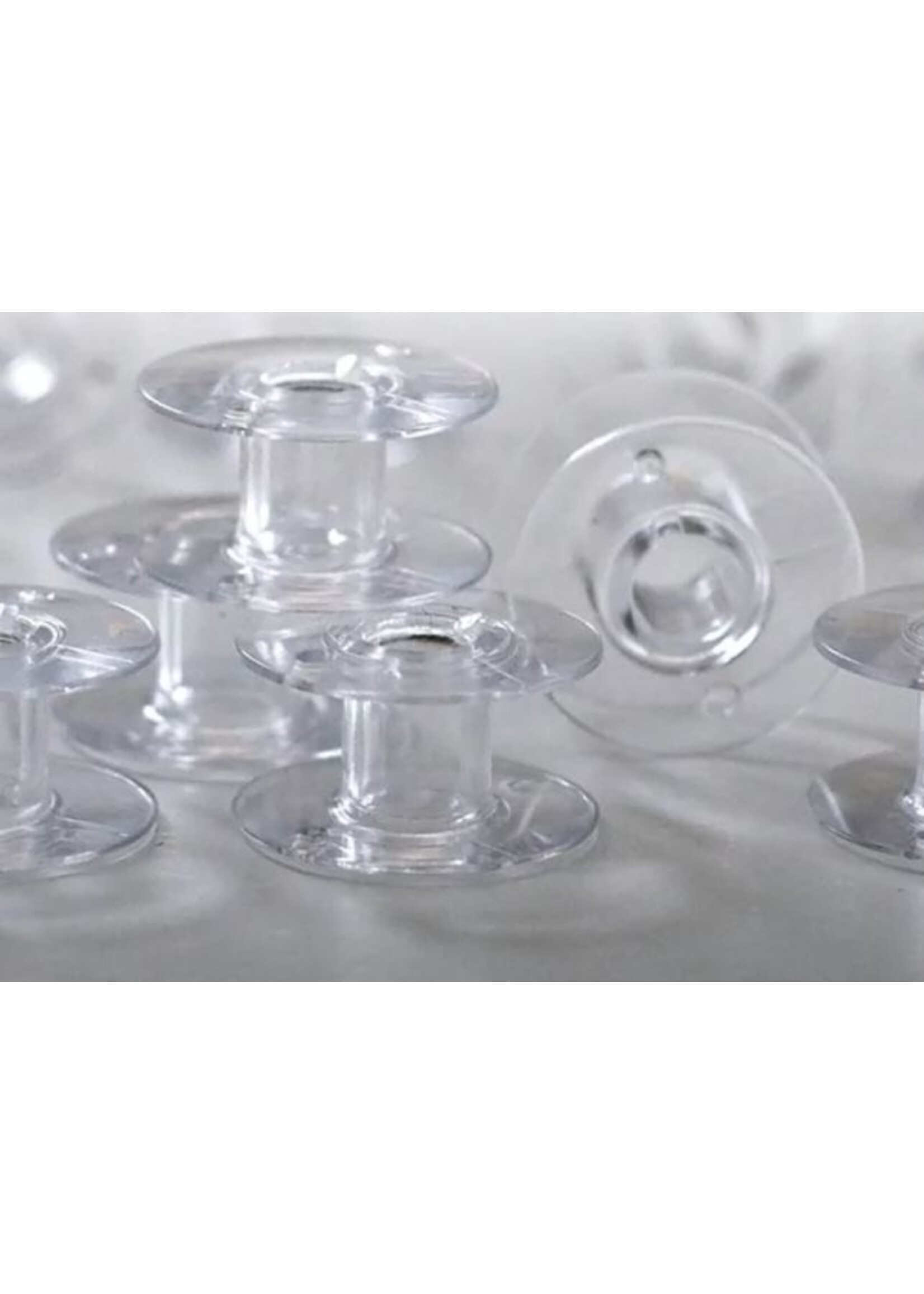 Pfaff Pfaff - Plastic Bobbins - Clear - K - 10 pack