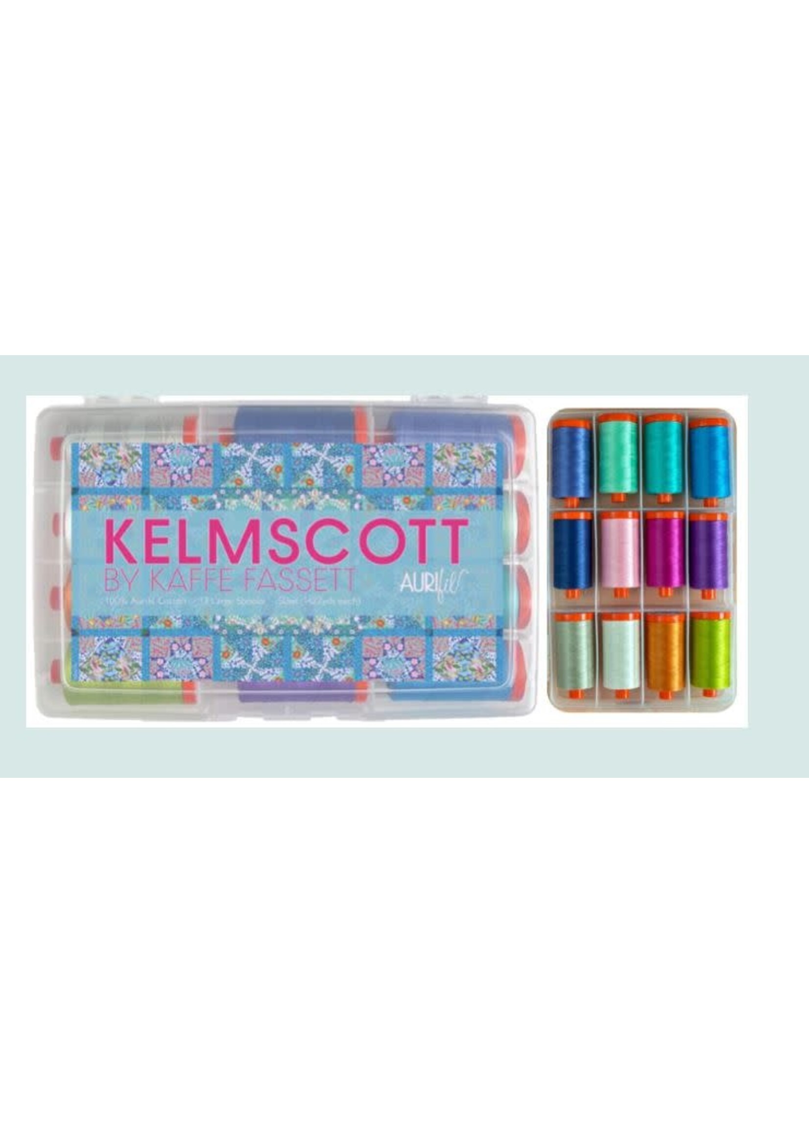 Checkers Distributors Kelmscott by Kaffee Fassett 12 Large, 50wt Aurifil