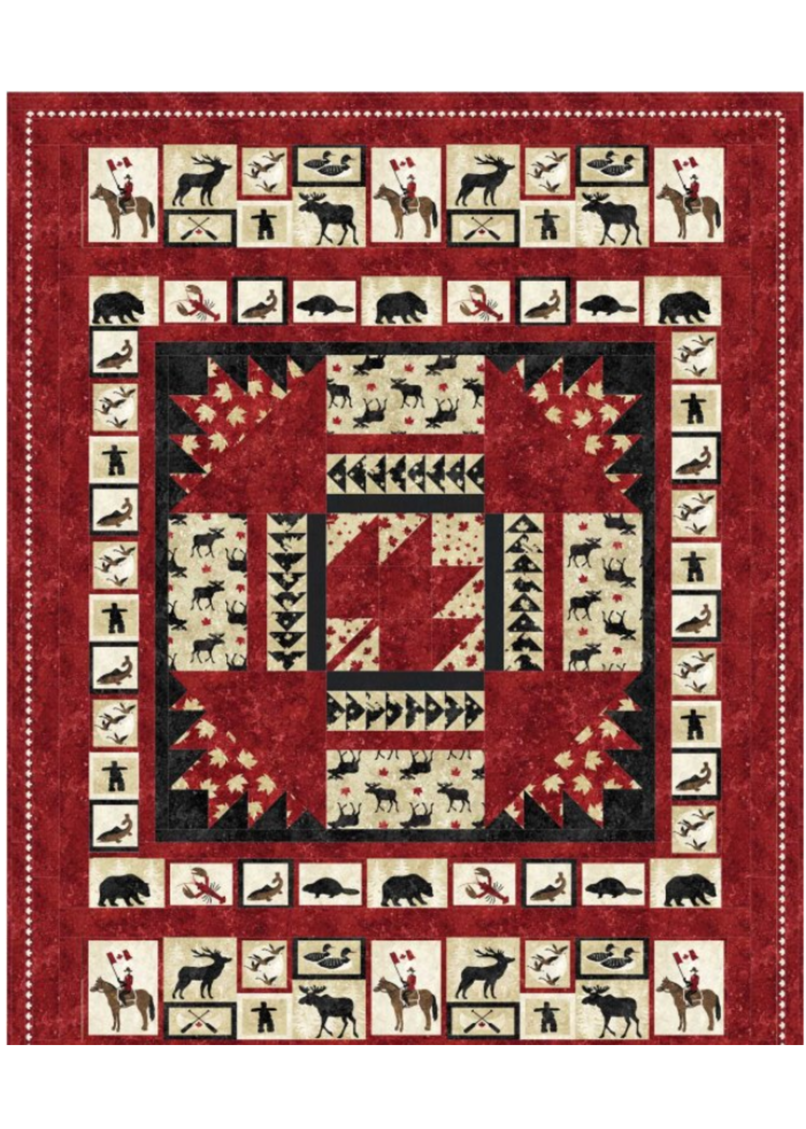 Northcott Oh Canada Pattern
