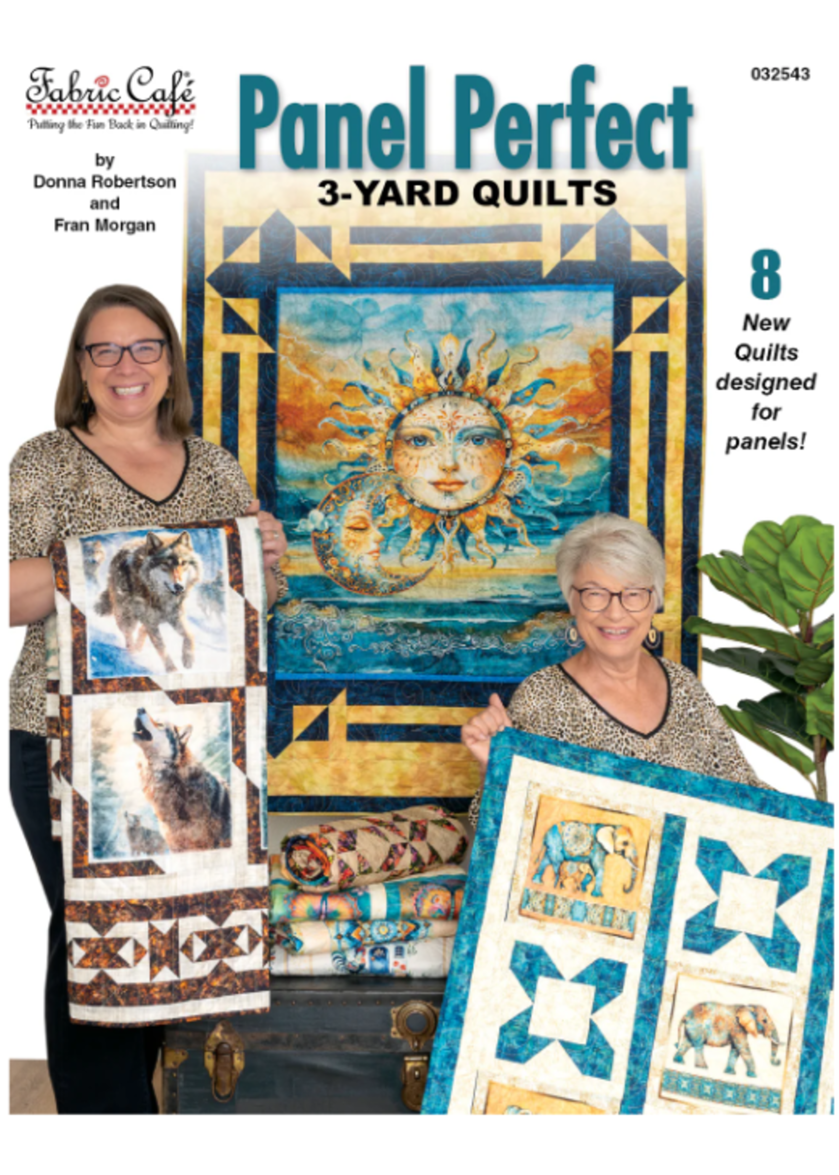 Fabric Cafe Panel Perfect 3 yard quilts