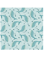 Intbrush Studio Fabrics SKY ADVENTURE LIGHT BLUE