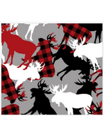 Camelot Fabrics North Of Ordinary Moose  - 1  unit = 10cm/4"