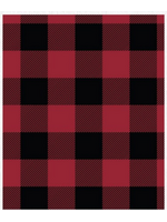 Camelot Fabrics North Of Ordinary Buffalo Plaid Crimson