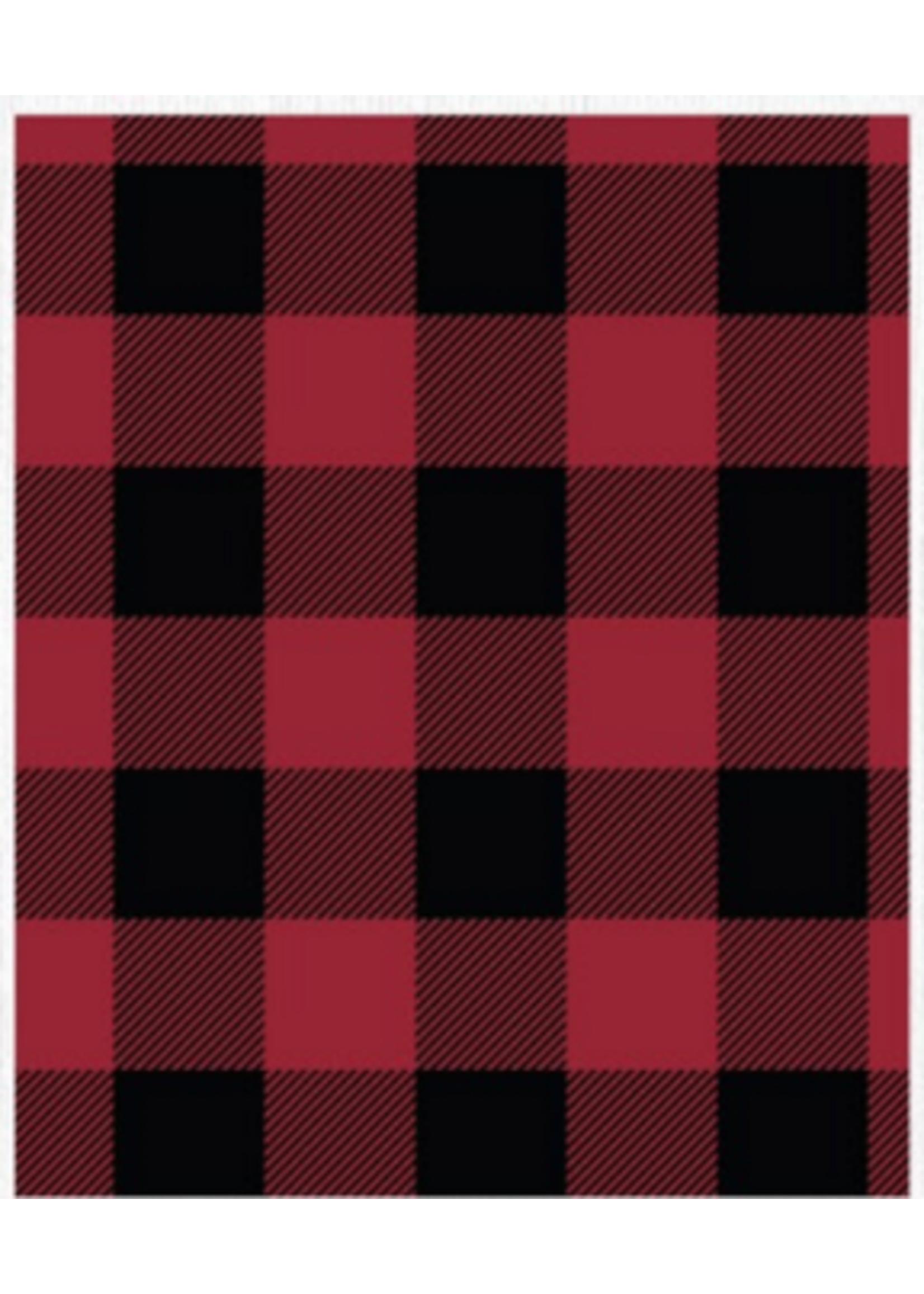 Camelot Fabrics North Of Ordinary Buffalo Plaid Crimson
