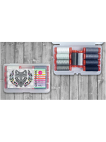 Aurifil Graywork (10 small spools) by Tula Pink