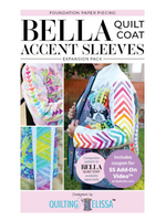 Quilting Elissa Bella Accent Sleeves - FPP Expansion Pack (for Bella Quilt Coat) by Quilting Elissa