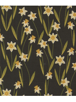 Moda BEE GARDEN BLACK  1 unit = 10cm = 4 inches