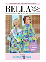Quilting Elissa Bella Coat Pattern by Quilting Elissa