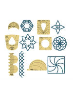 Westalee WESTALEE SAMPLER TEMPLATE SET 1 - LOW SHANK
