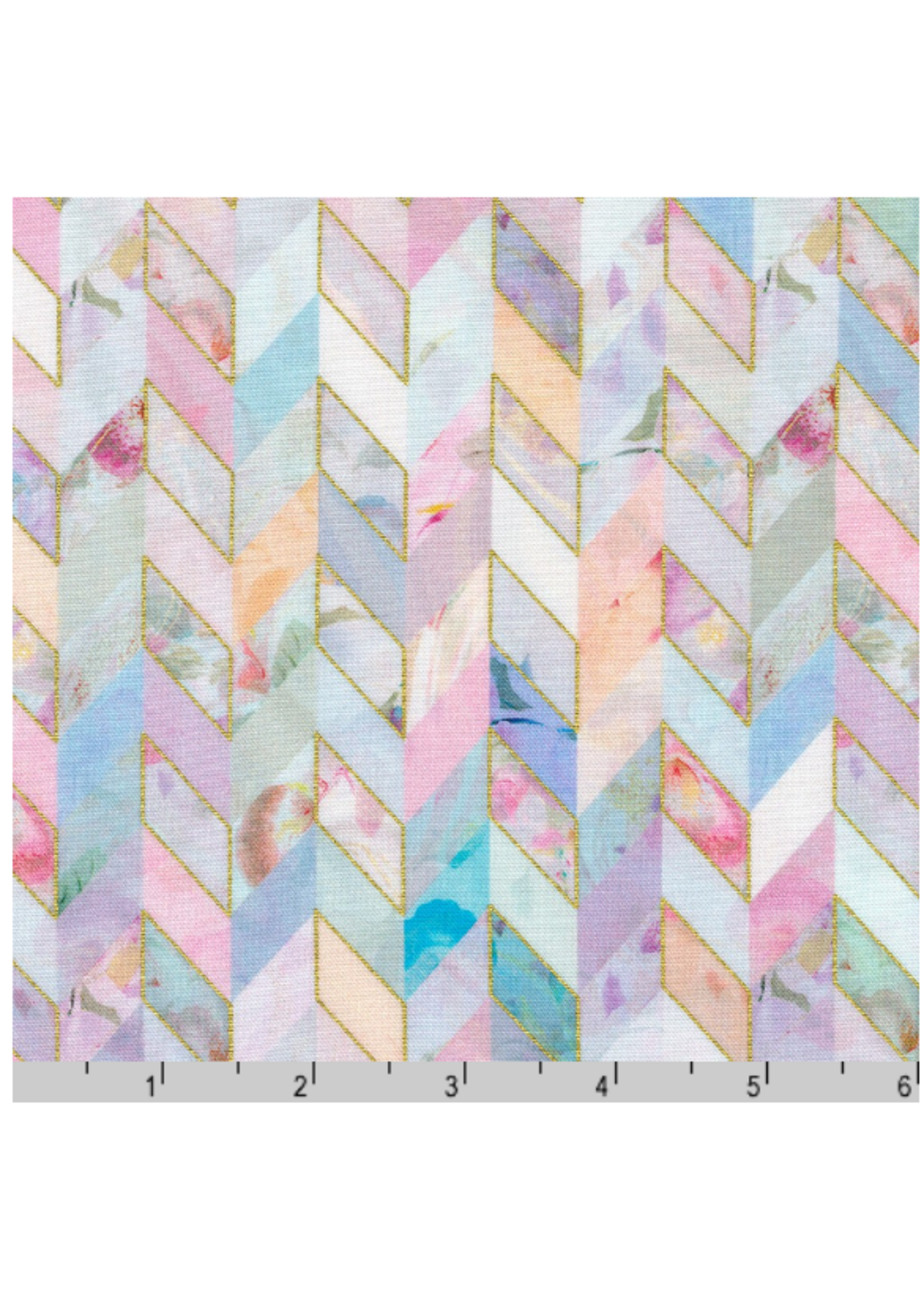 Robert Kaufman PASTEL by Lara Skinner from Golden Vibes  1 Unit=10 cm = 4 inches