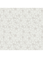 Camelot Fabrics Leopard Garden- Flower Sketch 1 unit=10cm/4"