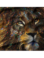 Camelot Fabrics Gilded Collection Majestic Lion Panel