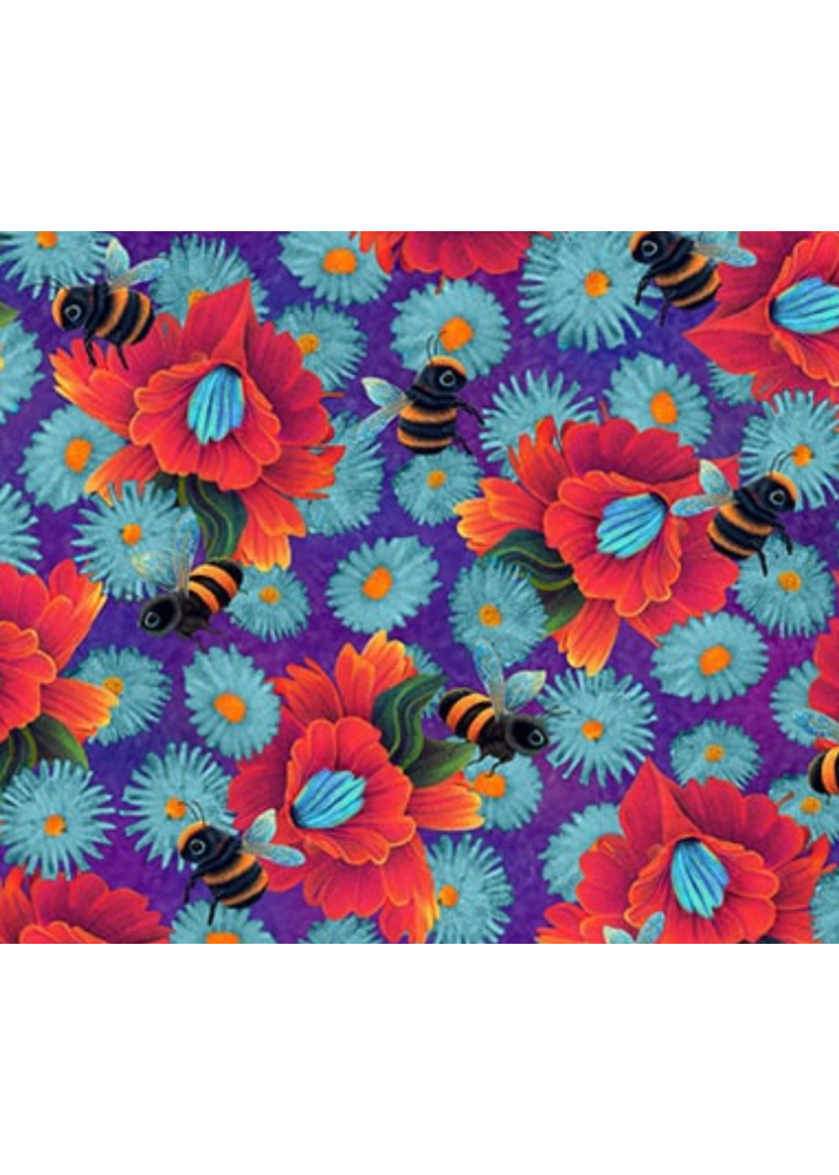 Blank Quilting Luminous Haven  Purple  1 unit = 10cm = 4 inches