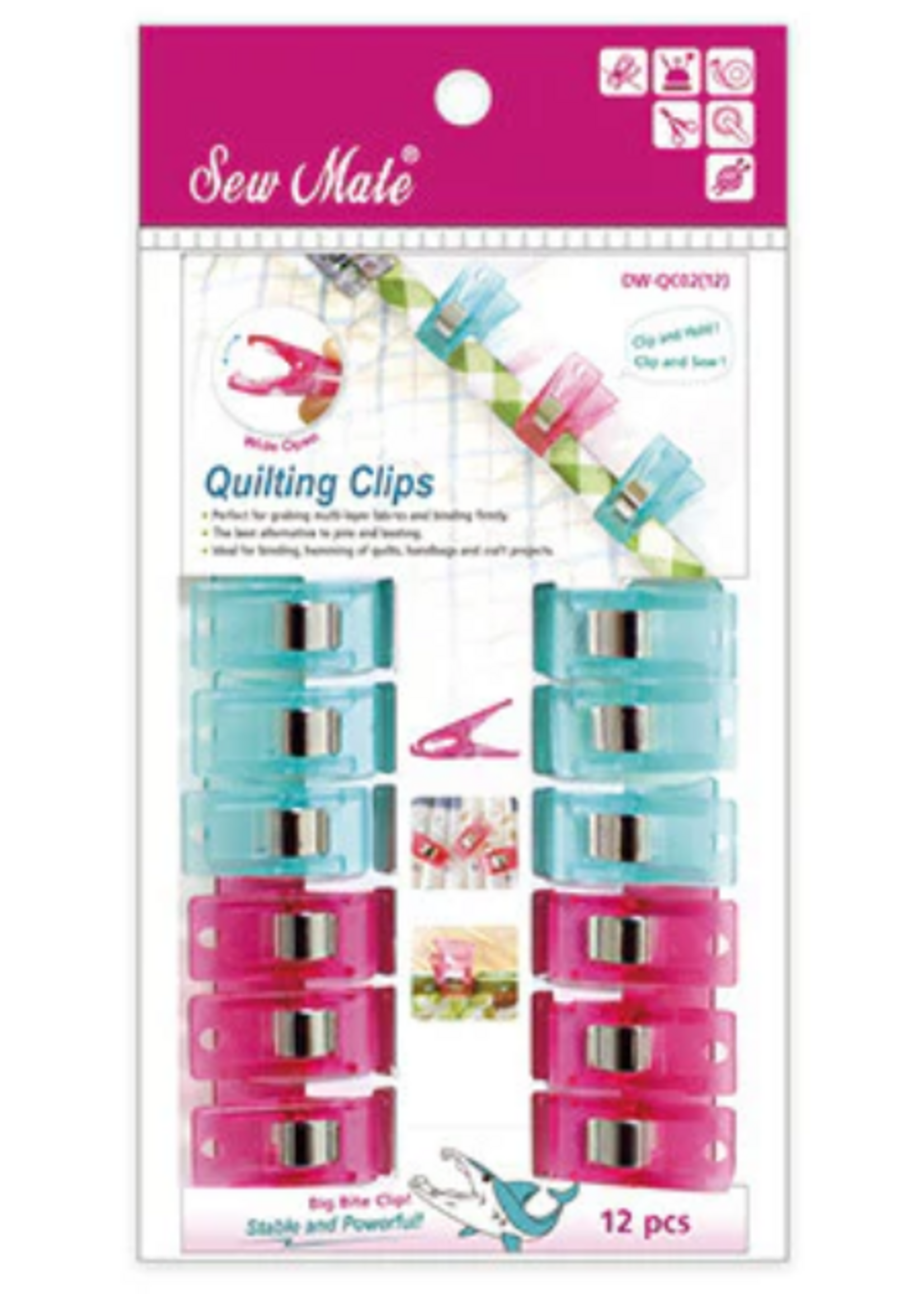 Sew Mate Super Quilt Clips