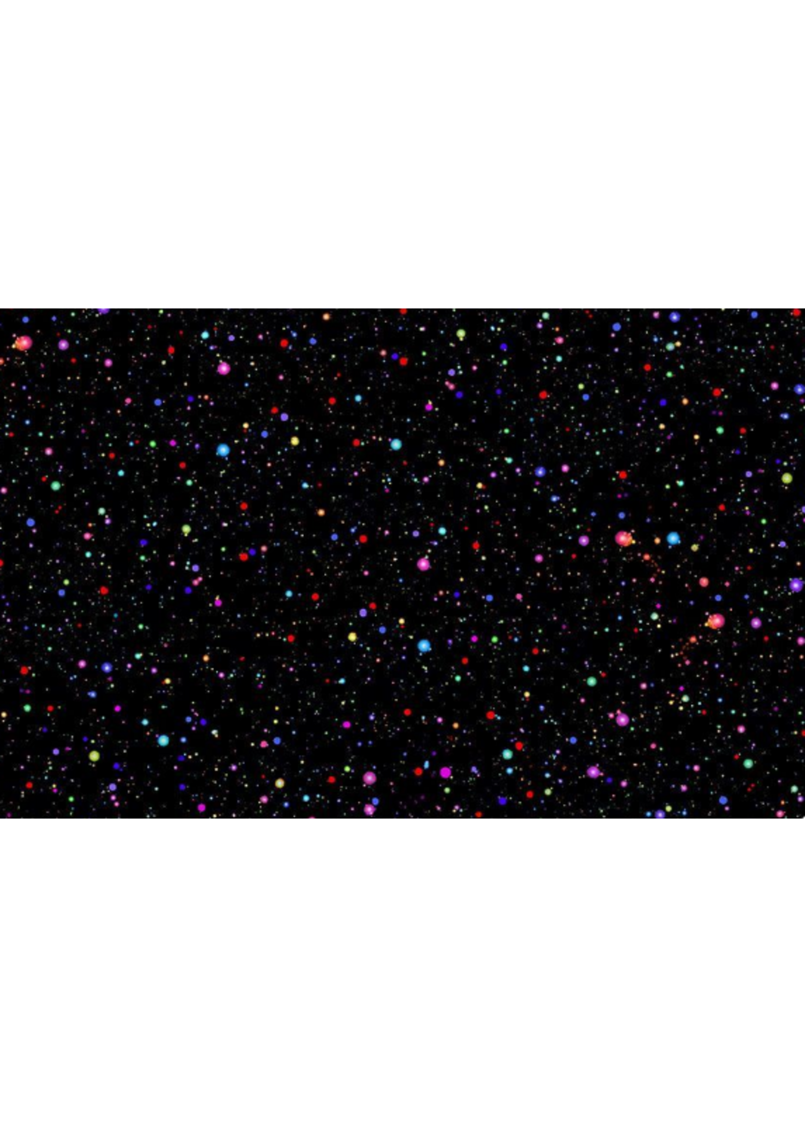 Timeless Treasures Pedal Power Space  Out Dots   1 unit = 10 cm = 4 inches