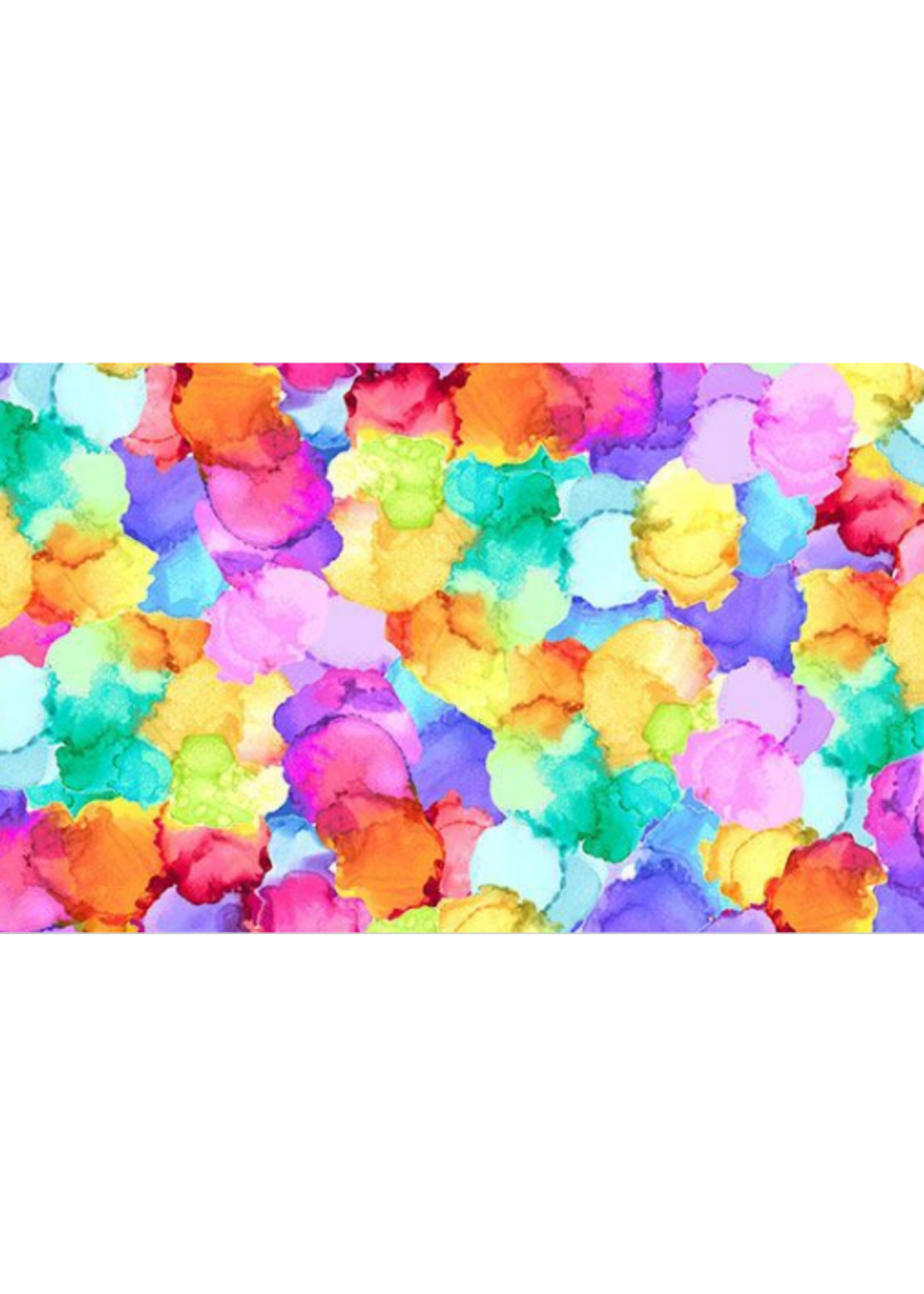 Timeless Treasures Pedal Power Multi Floral    1 Unit = 10 cm = 4 Inches