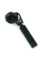 Emmaline Bags Emmaline Zipper Sliders with Pulls -Black/Rectangle Drop Pull #5