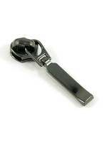 Emmaline Bags Emmaline Zipper Sliders with Pulls -Gunmetal -Rectangle Drop Pull #5