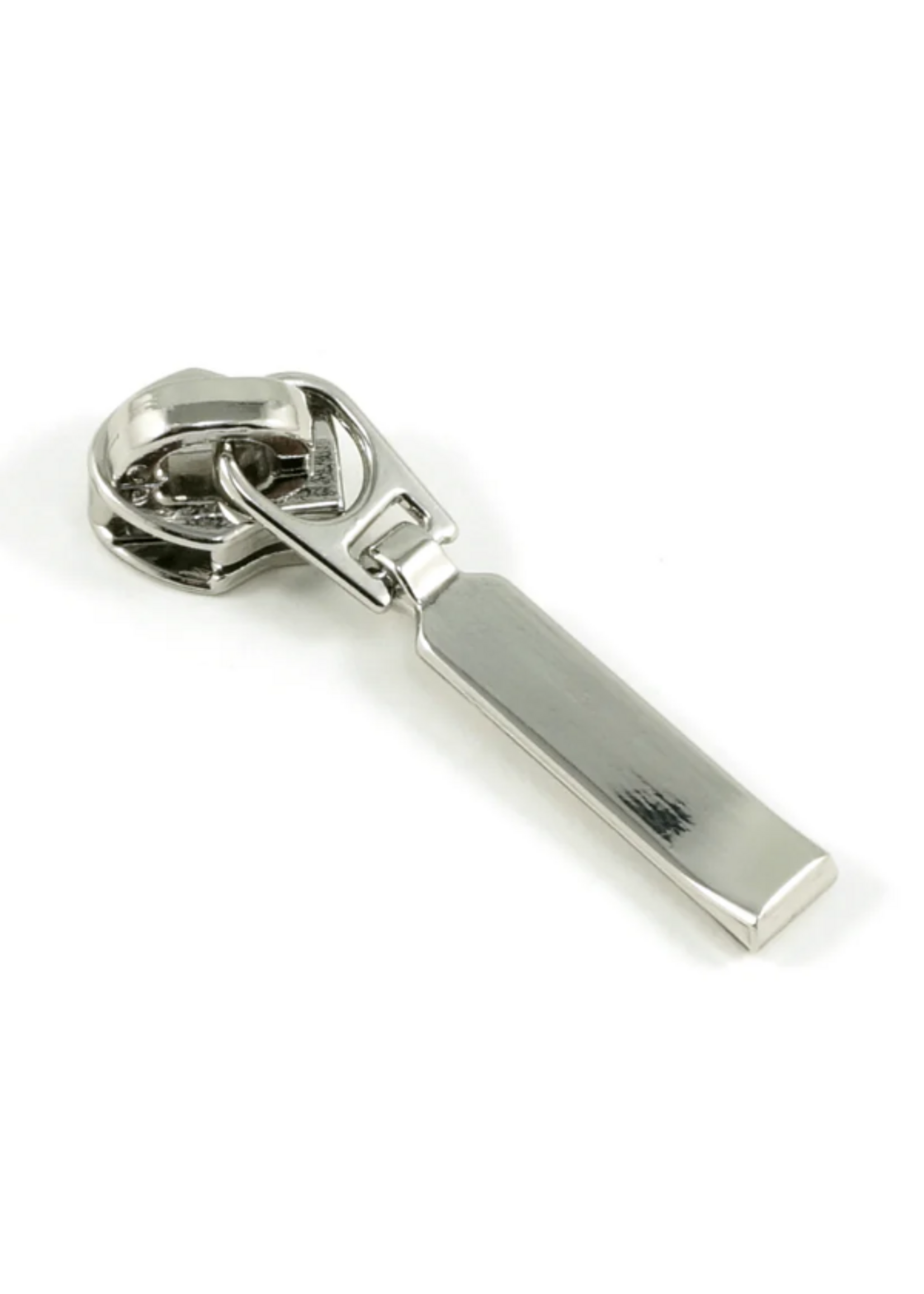 Emmaline Bags Emmaline Zipper Sliders with Pulls -Silver-Rectangle Drop Pull #5