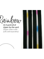 Emmaline Bags Emmaline Bags - Zipper by the Yard Coil - #5 - 2.74m/3 yds - Black – Rainbow