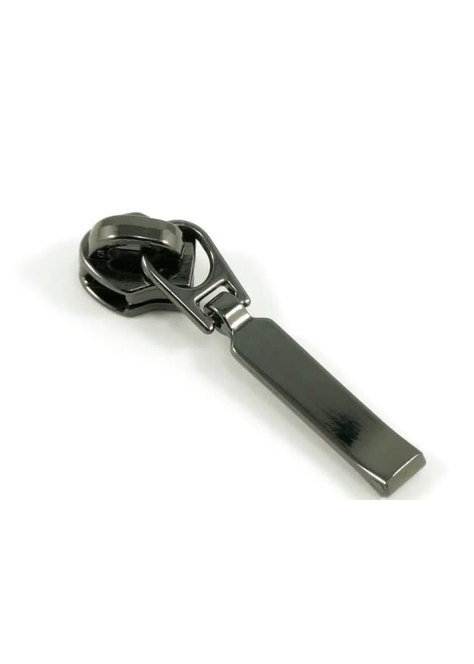 Emmaline Bags Emmaline #3 zipper pull 10 pack- Rectangle Drop- Gunmetal