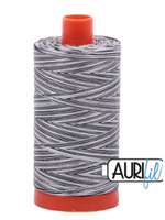 Aurifil Aurifil Mako - Cotton Thread - Variegated - 50wt - 1300m/1422yds - Licorice Twist # 4652