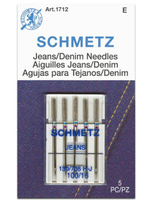 Schmetz Needles Schmetz Needles - Jeans/Denim - 100/16 -  5 Pack