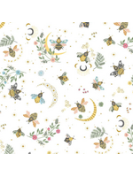 Dear Stella Sting like a Bee ,White  1 unit = 10 cm = 4 inches