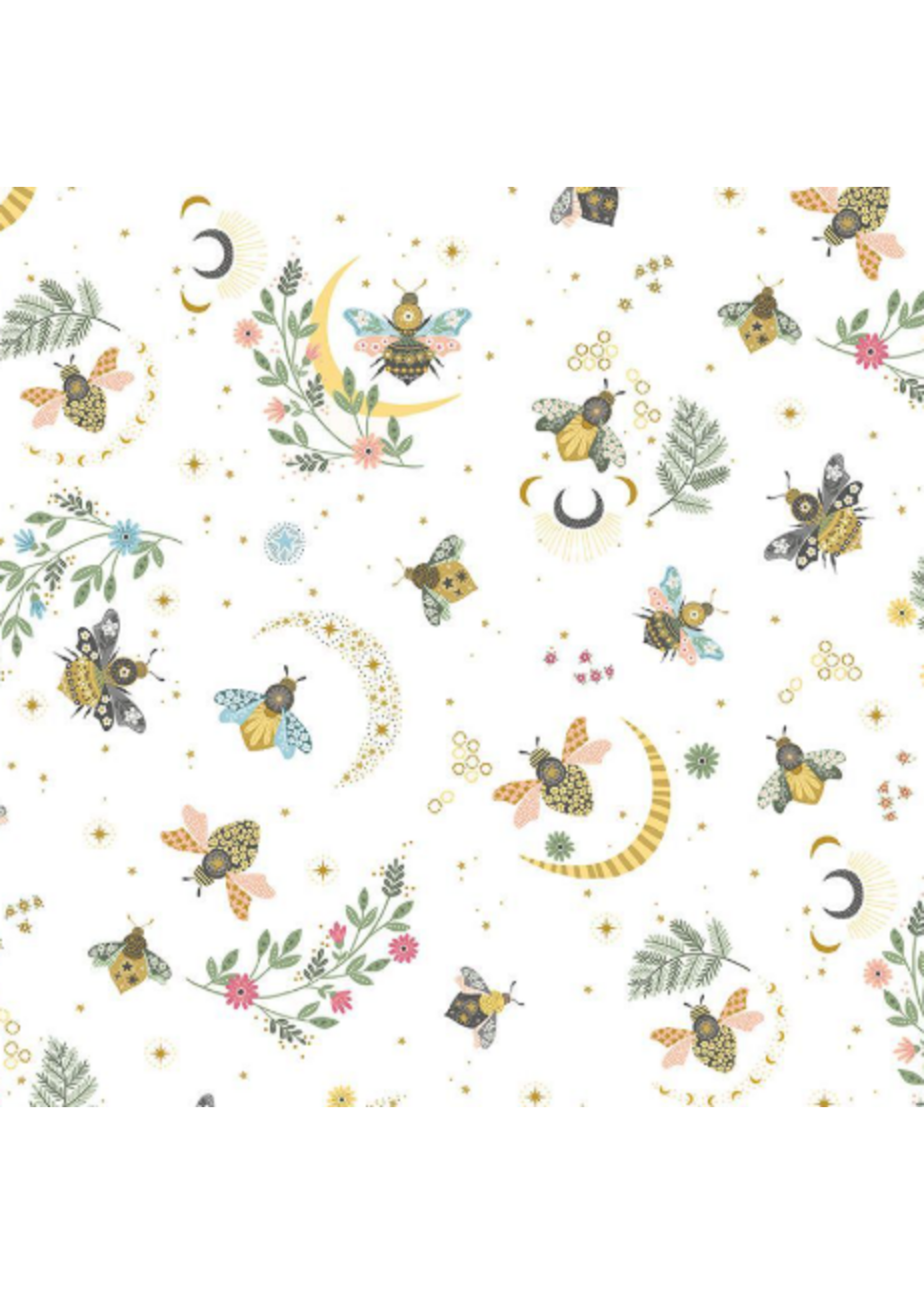 Dear Stella Sting like a Bee ,White  1 unit = 10 cm = 4 inches