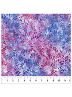 BANYAN BATIKS Banyan Batiks Buzzy Bees  Lilac 1 unit = 10 cm = 4 inches