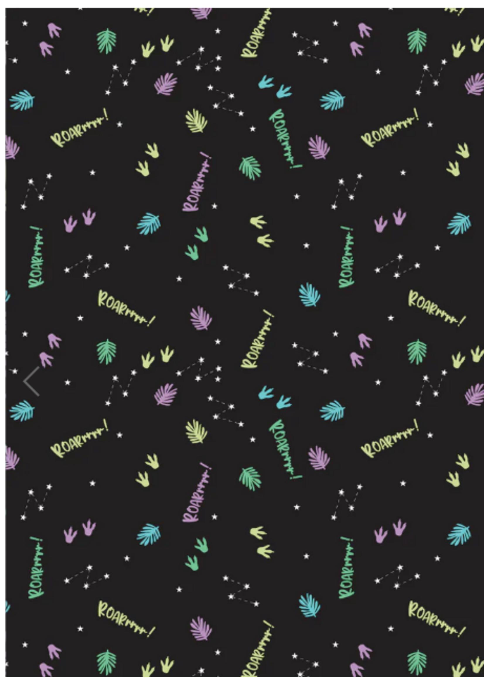 Camelot Fabrics Dino Glow Collection  Sky( Dino Sky Glow) 1 unit = 10 cm = 4 inches
