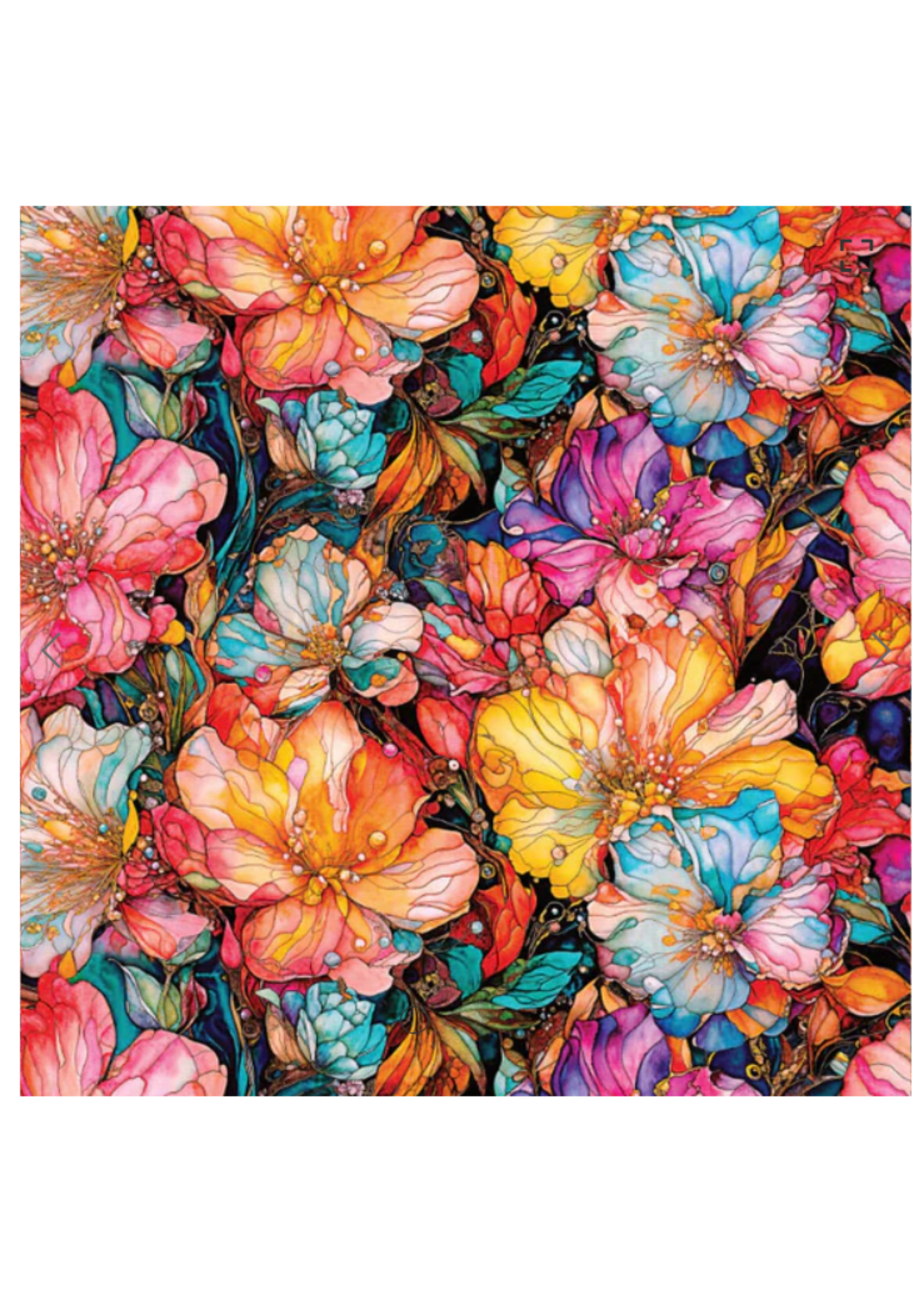 Camelot Fabrics Flight of Beauty Radiant Meadow  1 unit = 10 cm = 4 inches