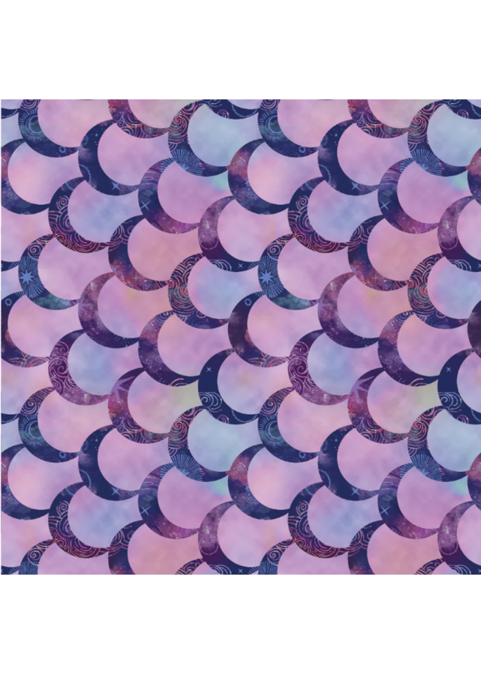 Camelot Fabrics Celeste Collection Lunar Magic   1 Unit = 10 cm = 4 Inches