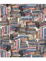 Camelot Fabrics Tea and Poetry Collection Prose and Poetry  1 Unit = 10 cm = 4 inches