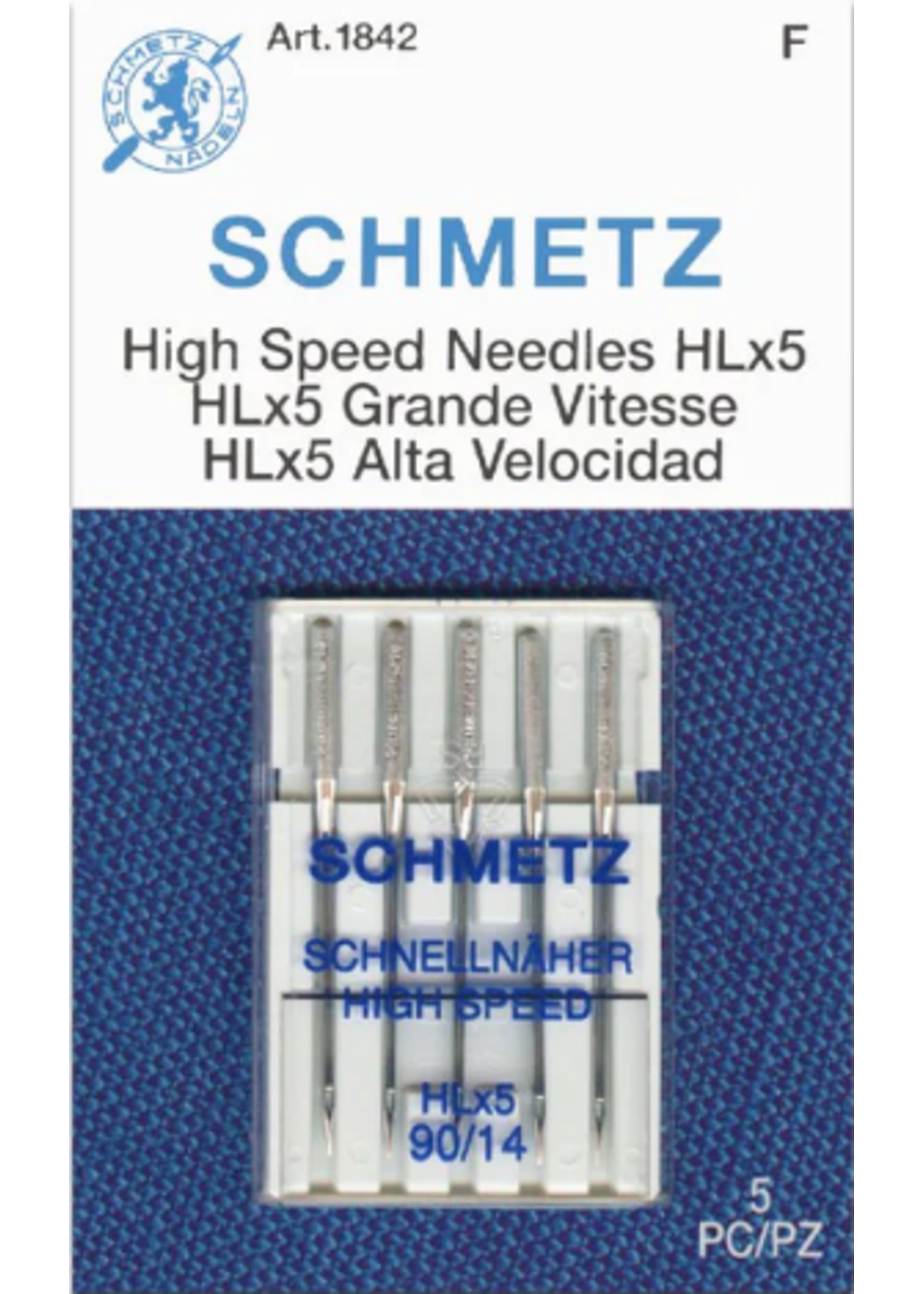 Schmetz Needles Schmetz Needles - High Speed HLx5 - 90/14 - 5 Pack